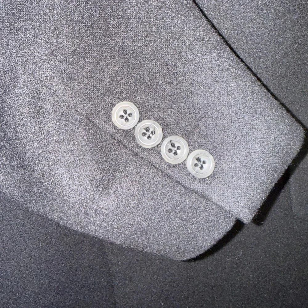 Jos A Bank 100% Cashmere Black Gordon Blazer Sport Coat Jacket Two Button 43L